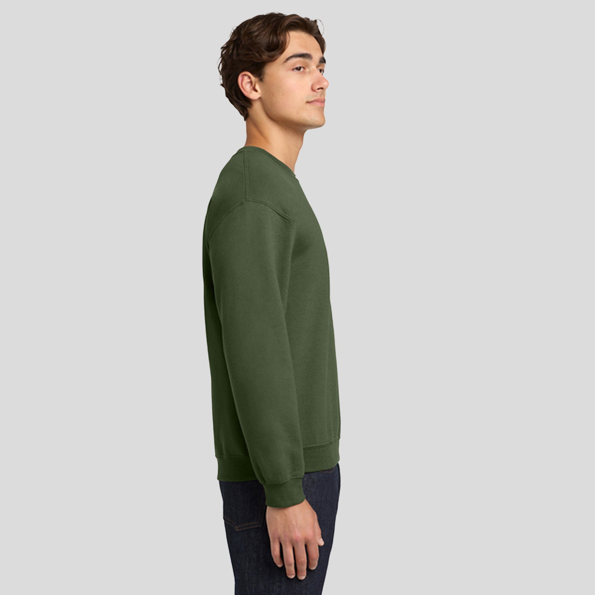 Heavy Blend™ Crewneck Sweatshirt | Military Green