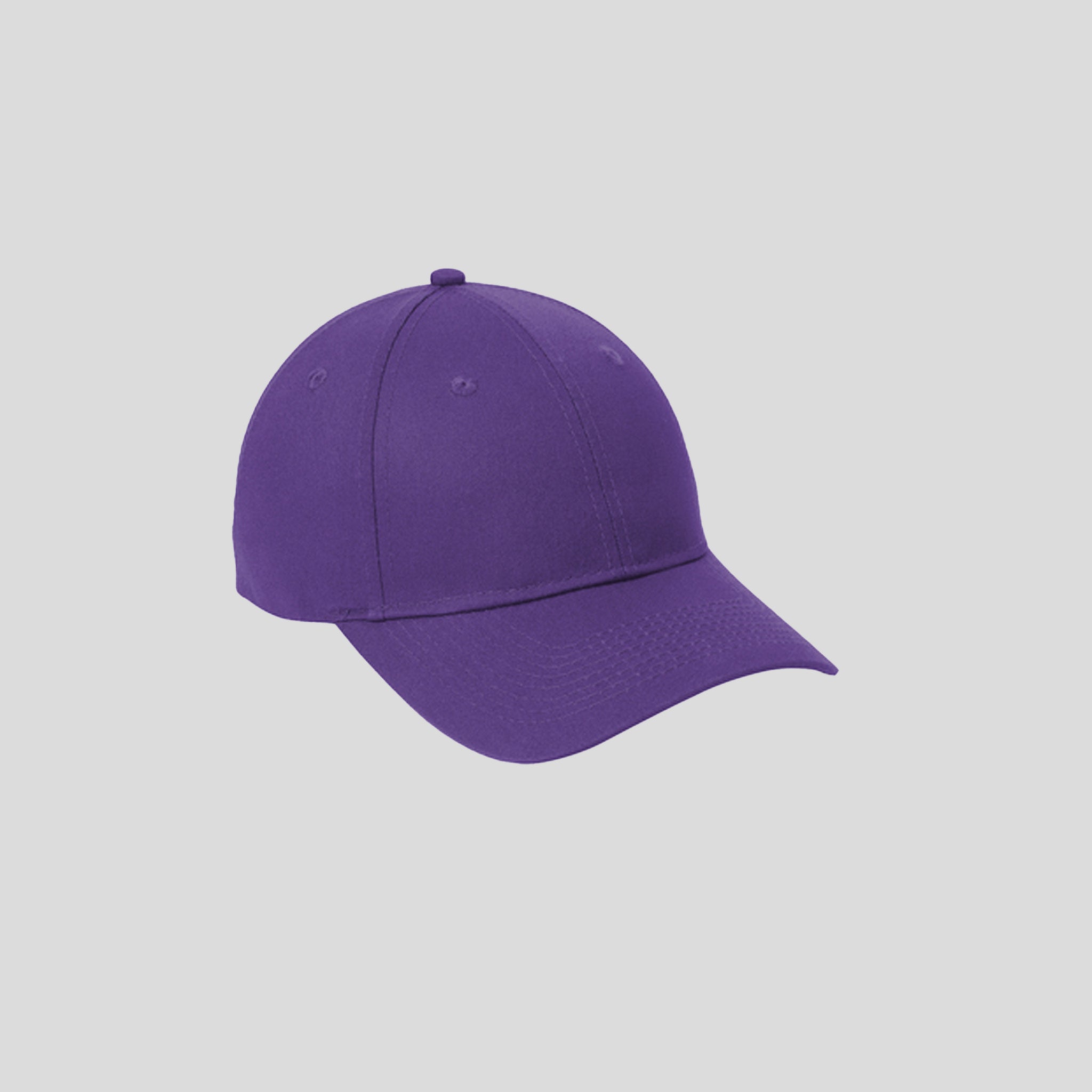 Six-Panel Twill Cap | Purple
