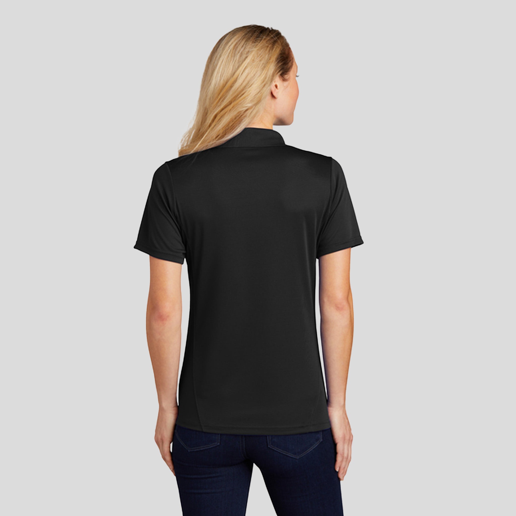 Women's Dry Zone® Raglan Accent Polo | Black