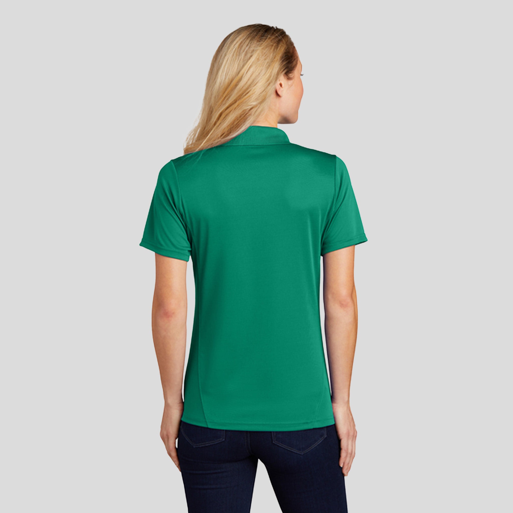 Women's Dry Zone® Raglan Accent Polo | Kelly Green