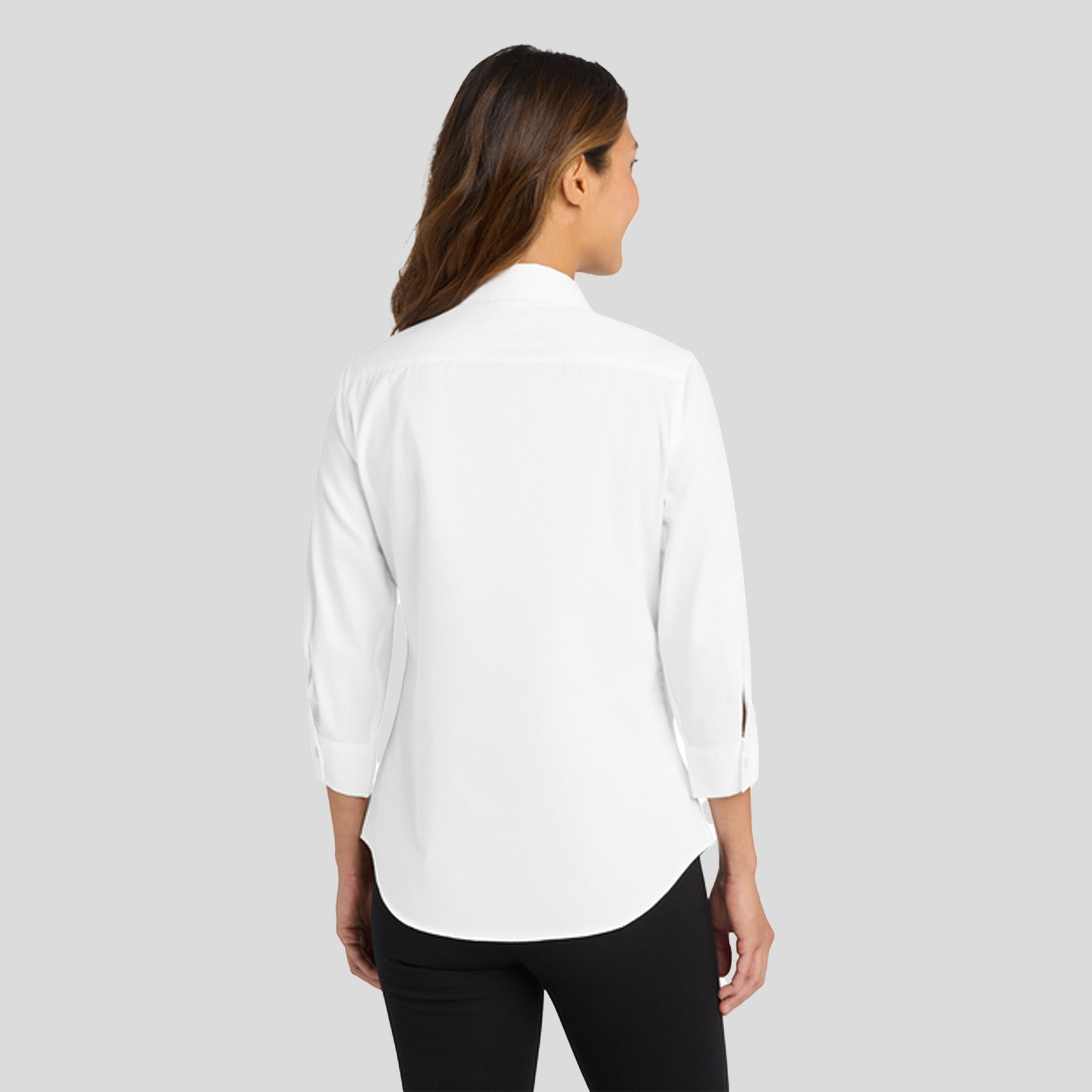 Women's 3/4-Sleeve Easy Care Shirt | White