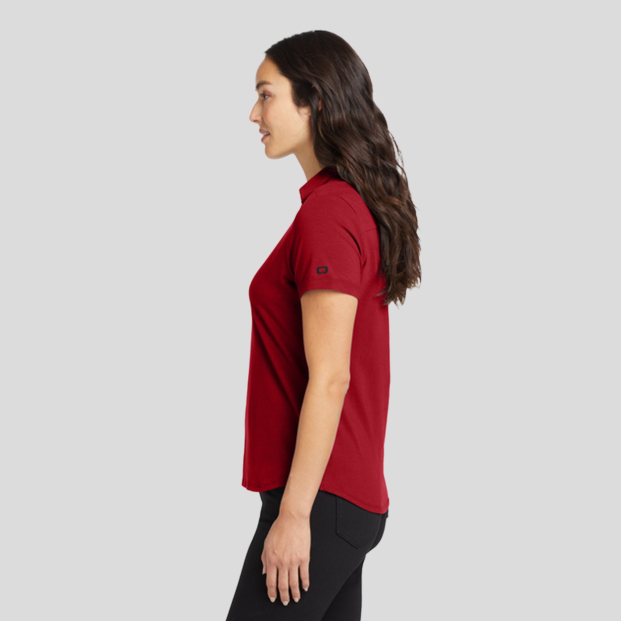 Women's Limit Polo | Signal Red