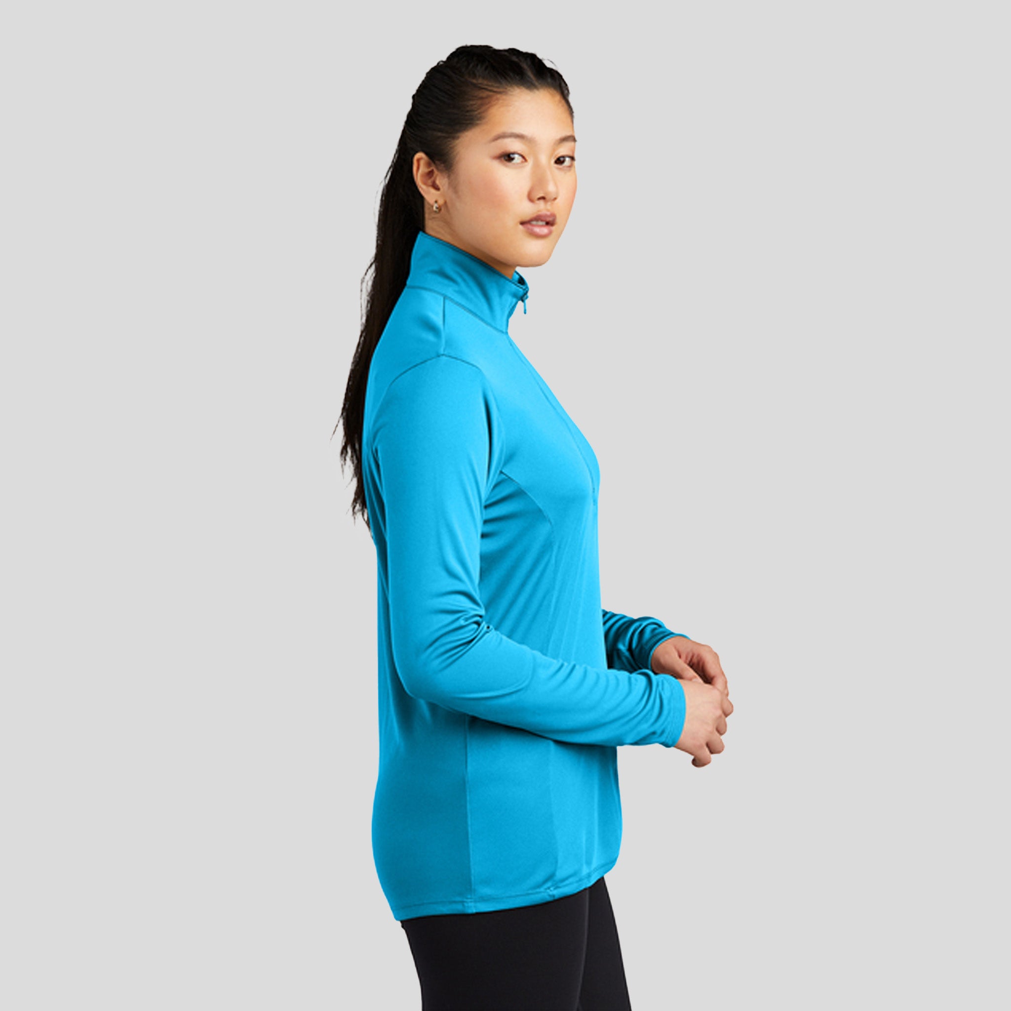 Women's PosiCharge® Competitor™ 1/4-Zip Pullover | Atomic Blue