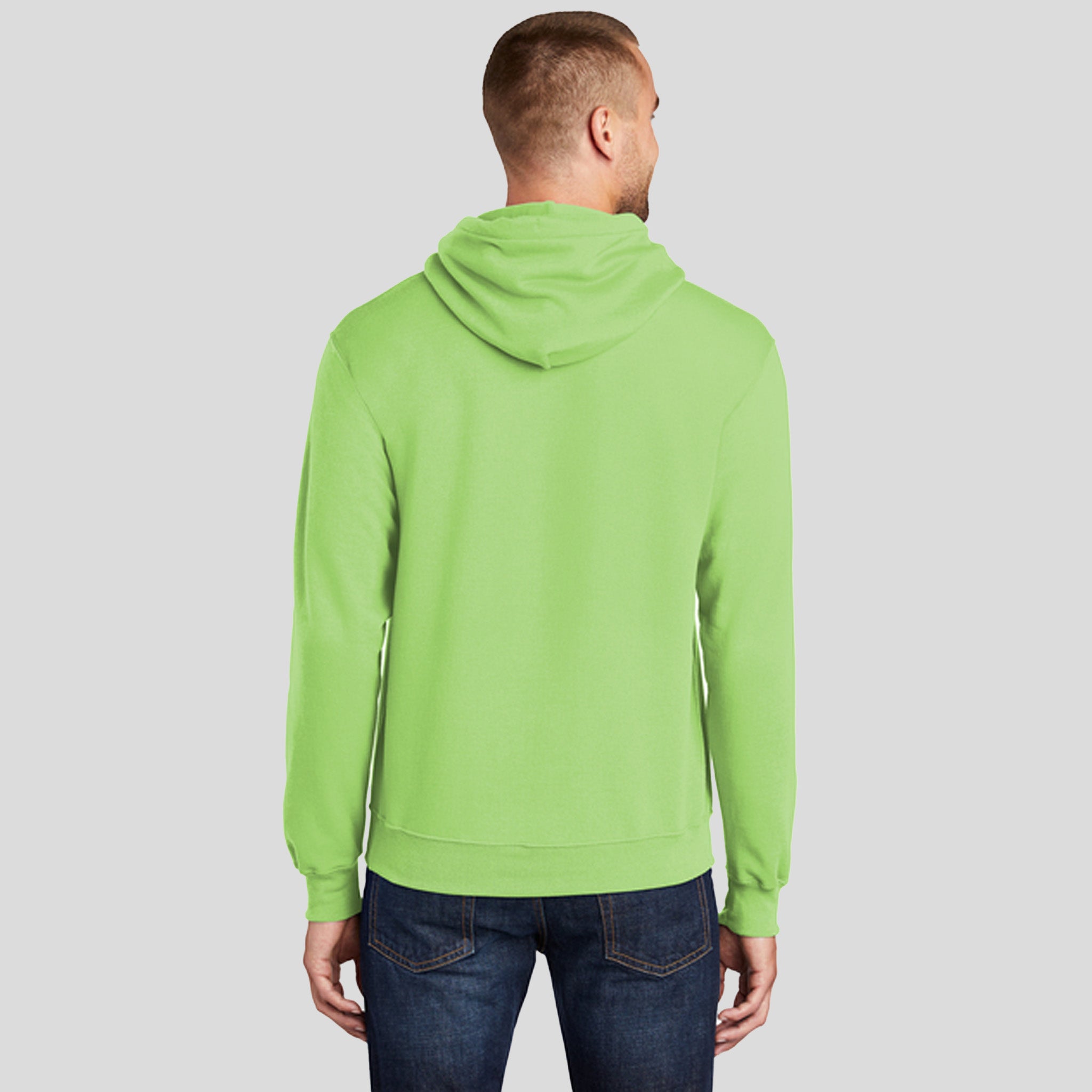 Core Fleece Pullover Hooded Sweatshirt | Lime