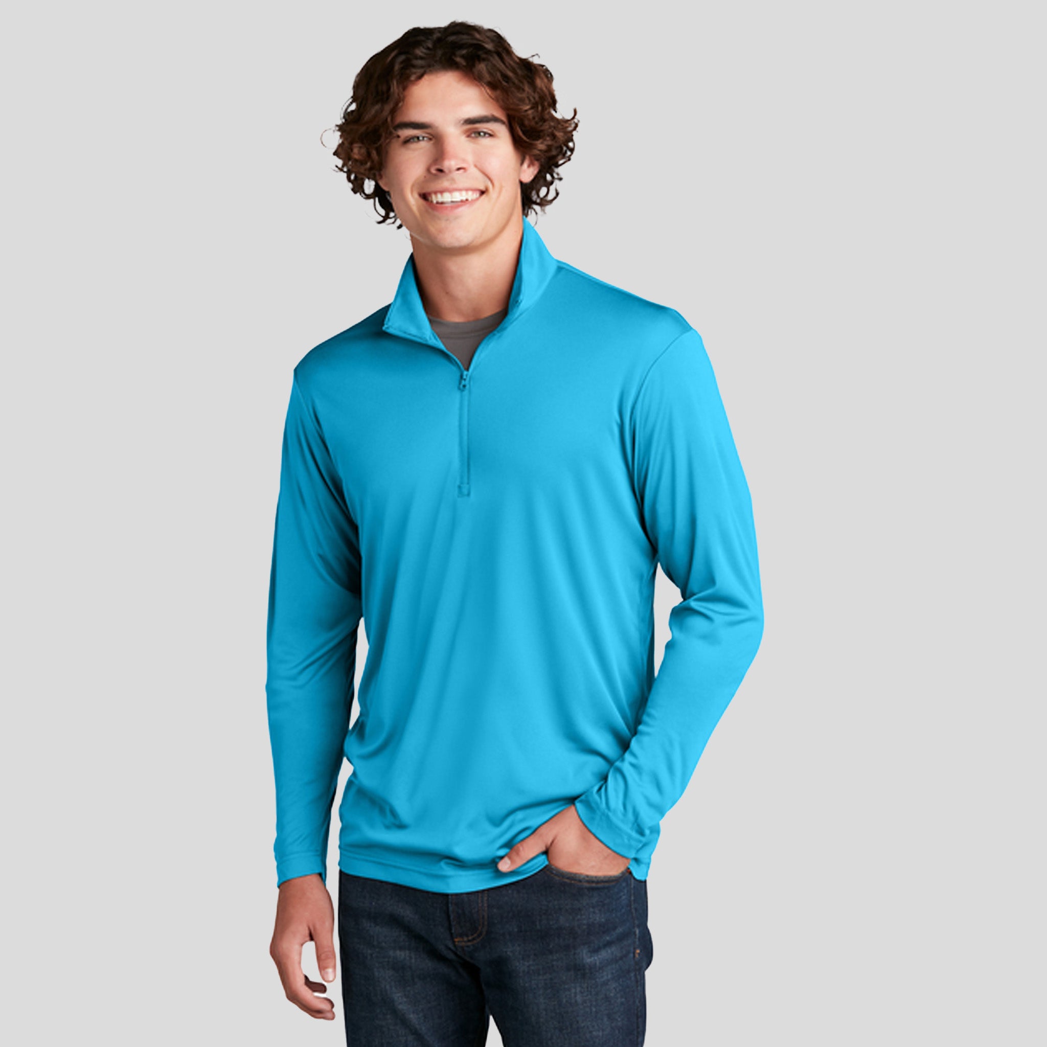 PosiCharge® Competitor™ 1/4-Zip Pullover | Atomic Blue
