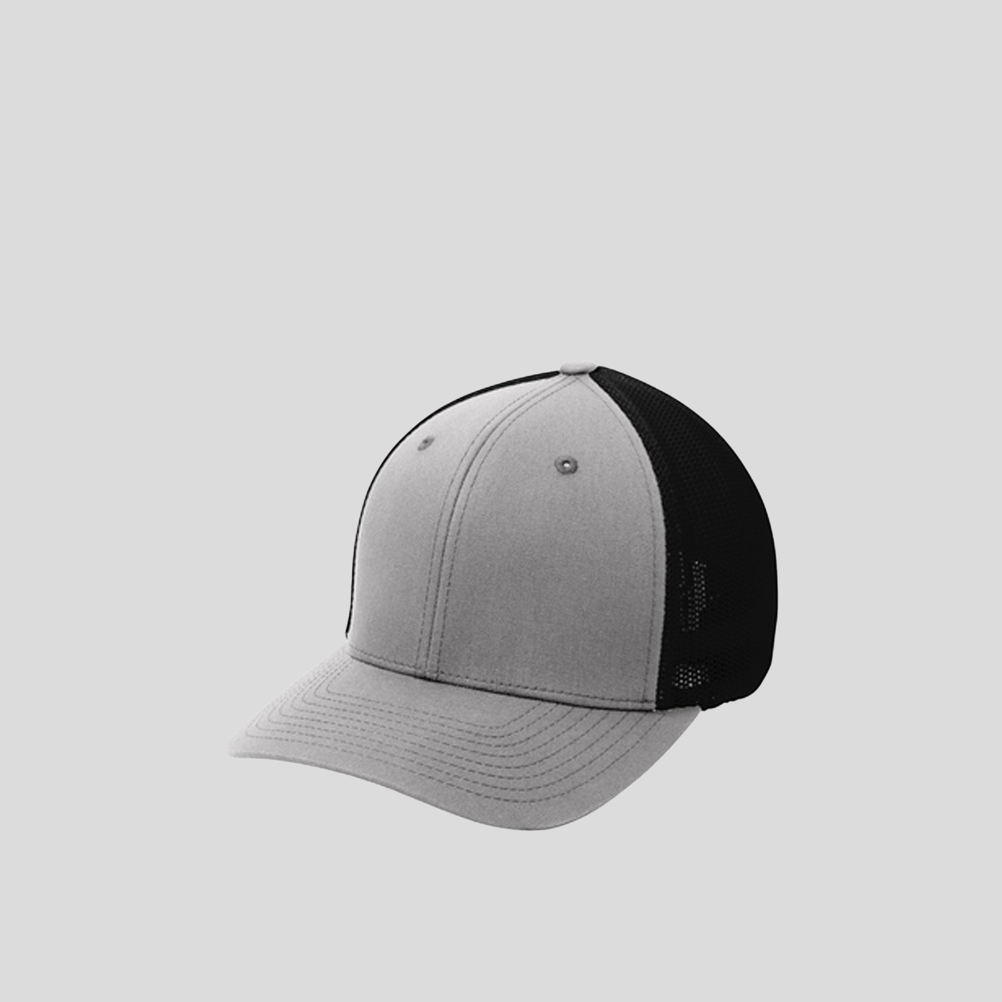 Flexfit® Mesh Back Cap | Silver/Black