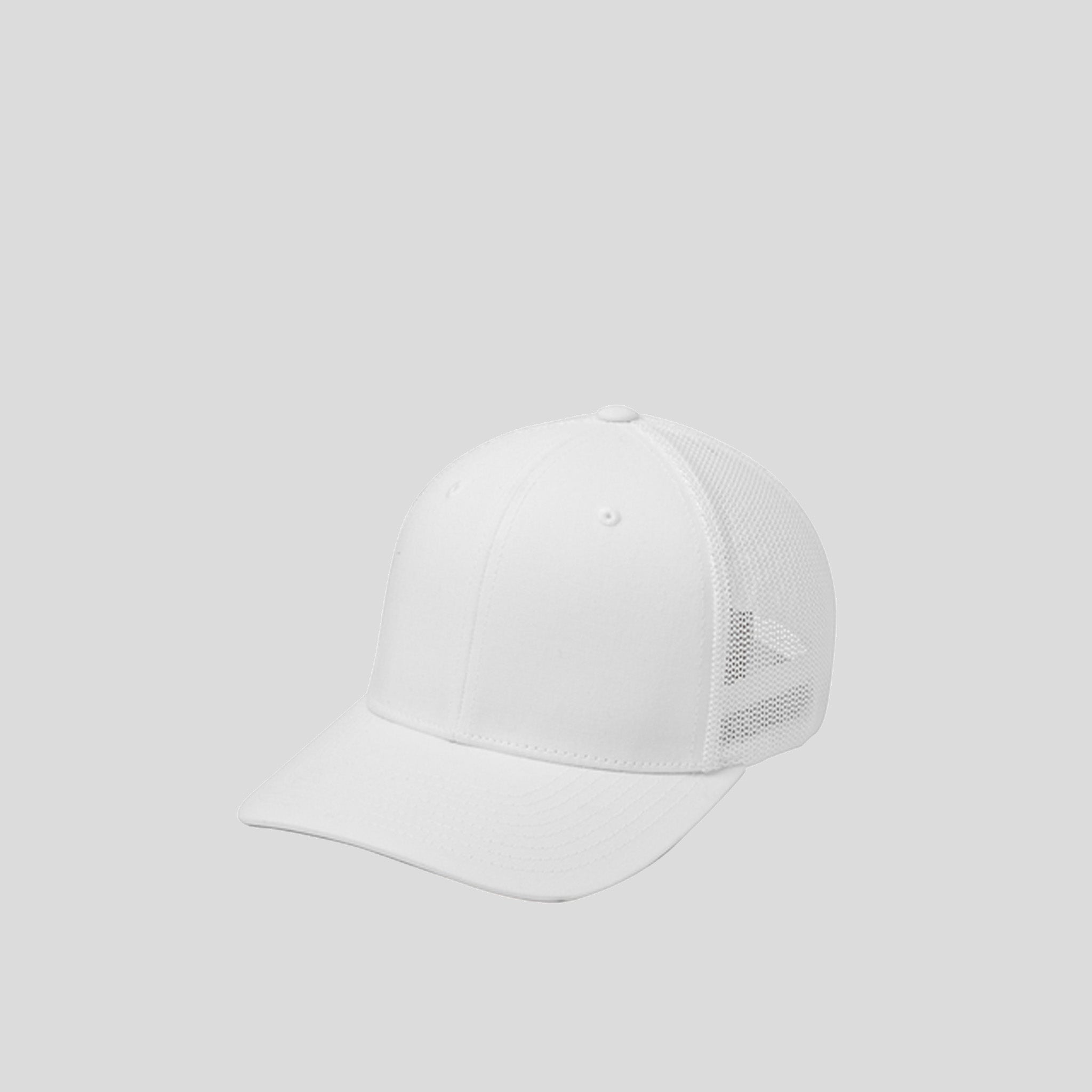 Flexfit® Mesh Back Cap | White/White