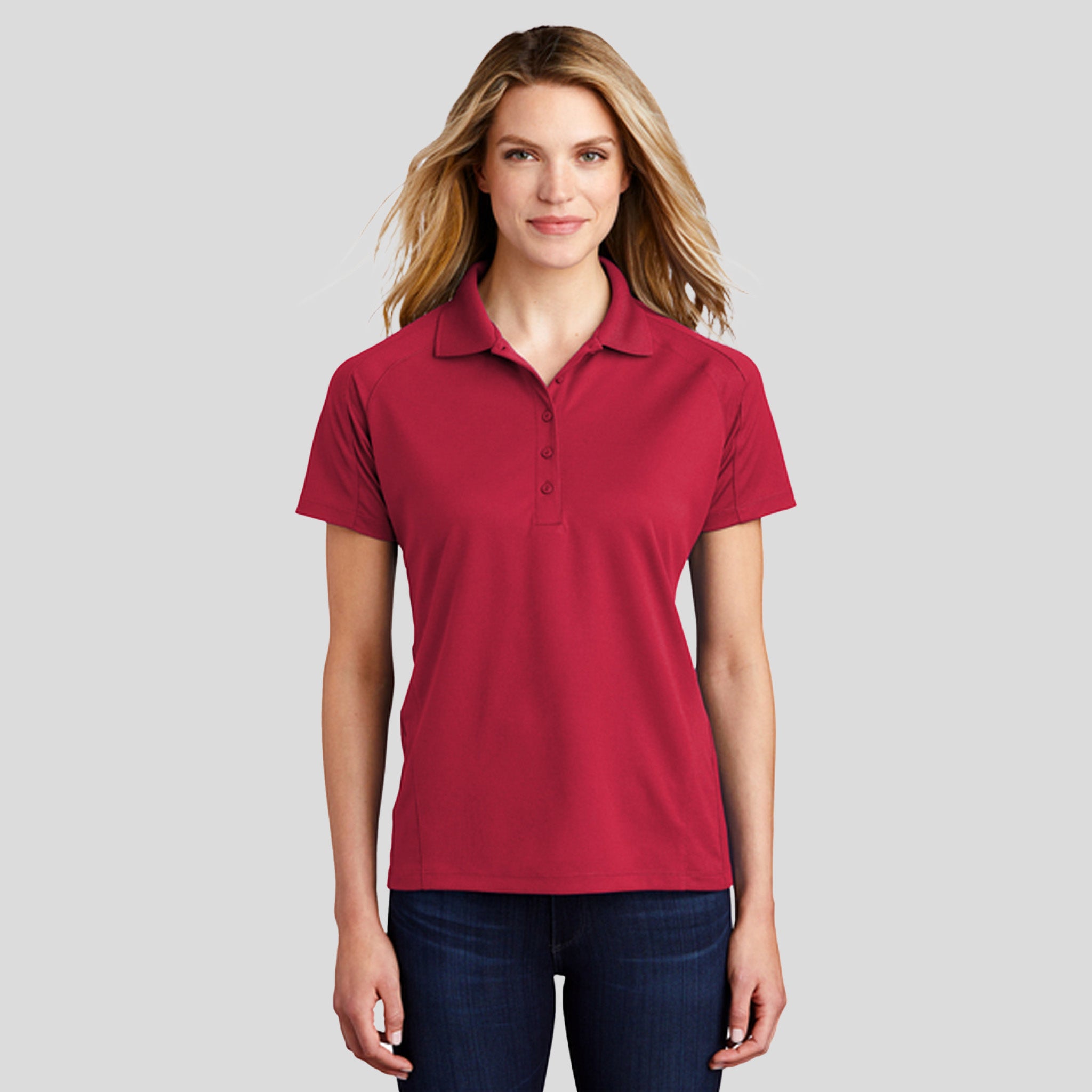 Women's Dri-Mesh® Pro Polo | Engine Red