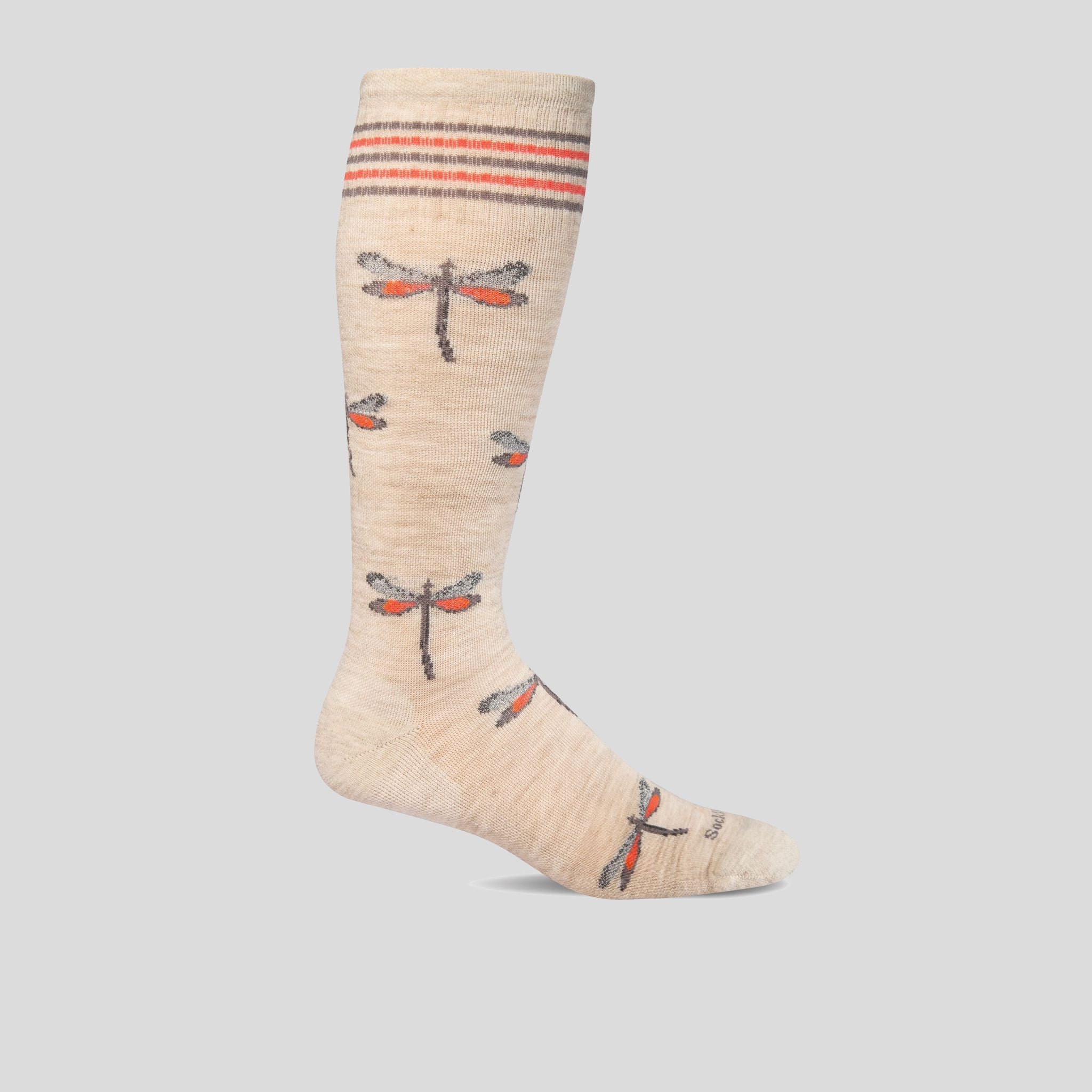 Dragonfly Moderate Graduated Compression Socks | Barley