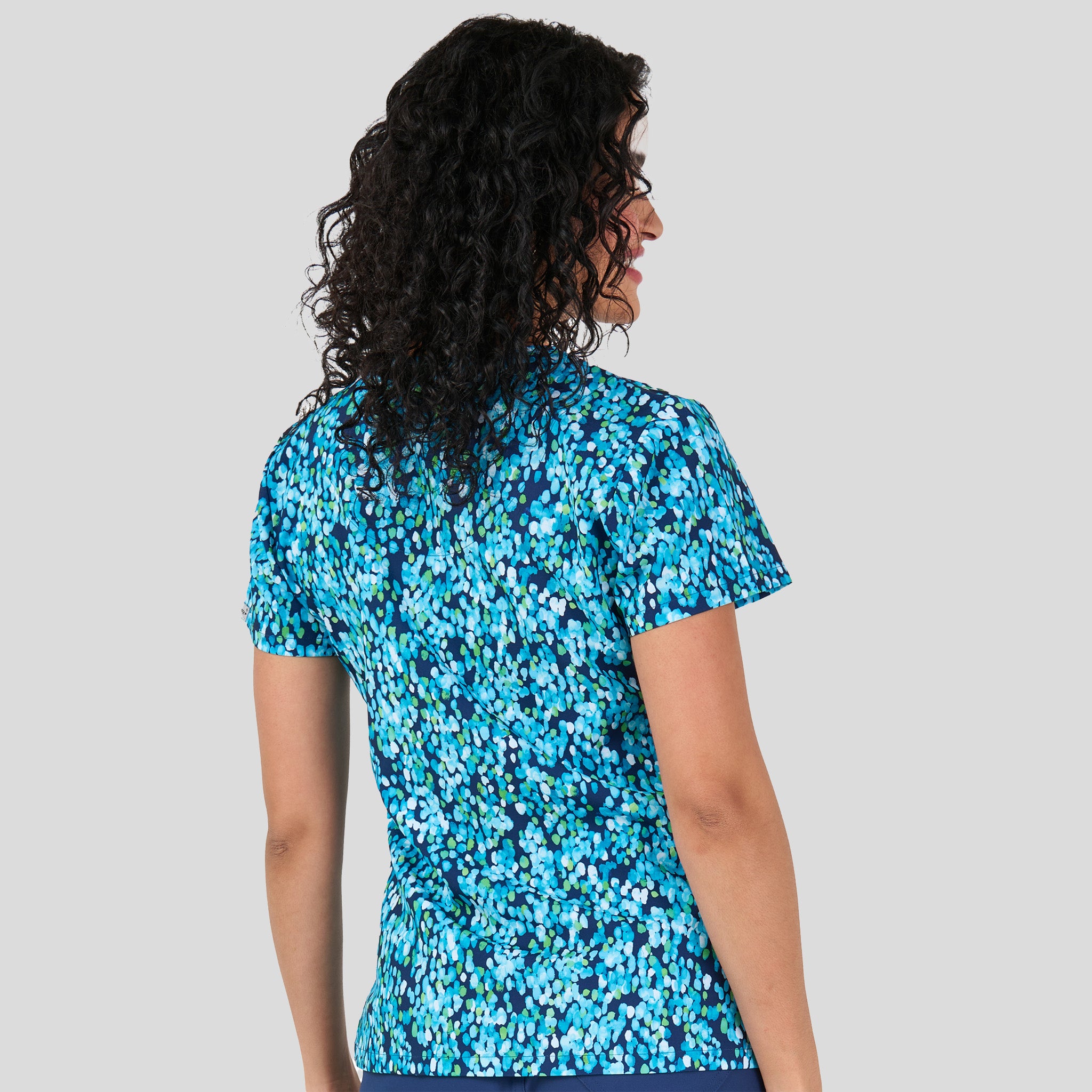 Audrey Print Top | Mosaic Mirage