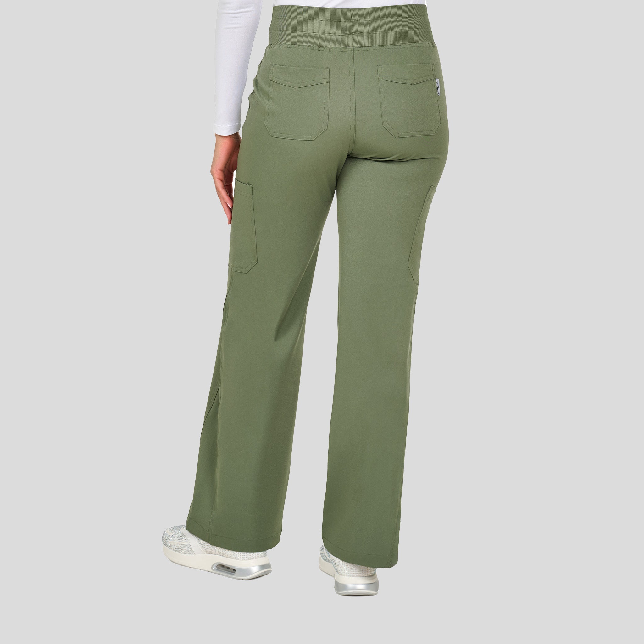 Avery Wide-Leg Pant | Olive